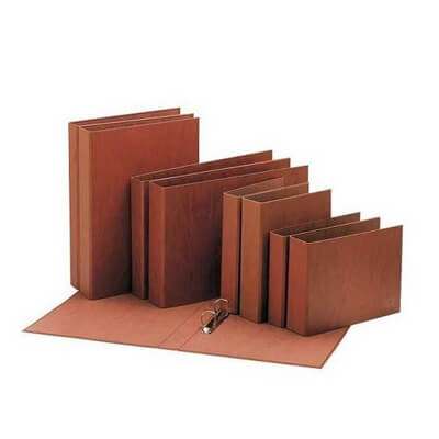 Carpeta cartró cuir 1/4 apaïsat 2A 40mm
